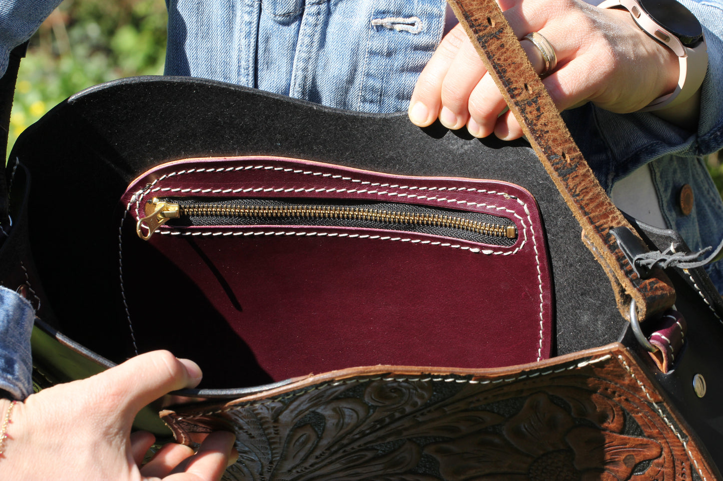 Deine Individuelle Sattel-Tasche