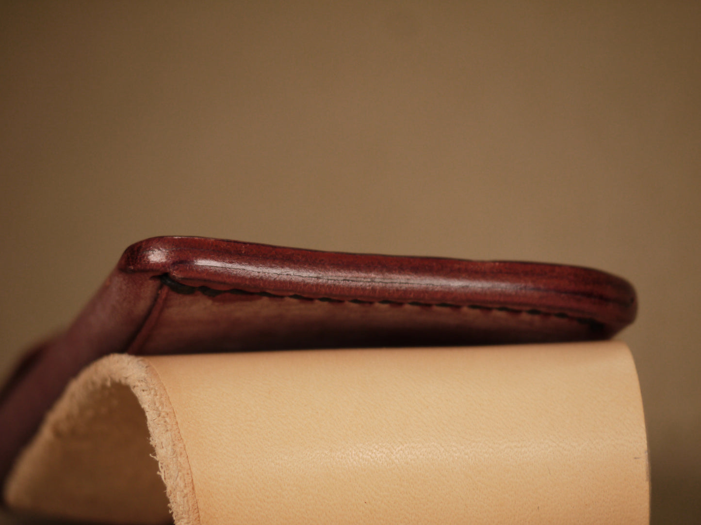 Ghost Burgundy "Murphy Dome" Wallet No.7